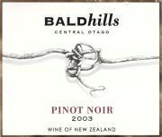 Baldhills-Otago-pinot noir